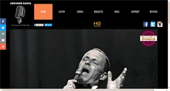 Desktop Screenshot of croonerradio.com